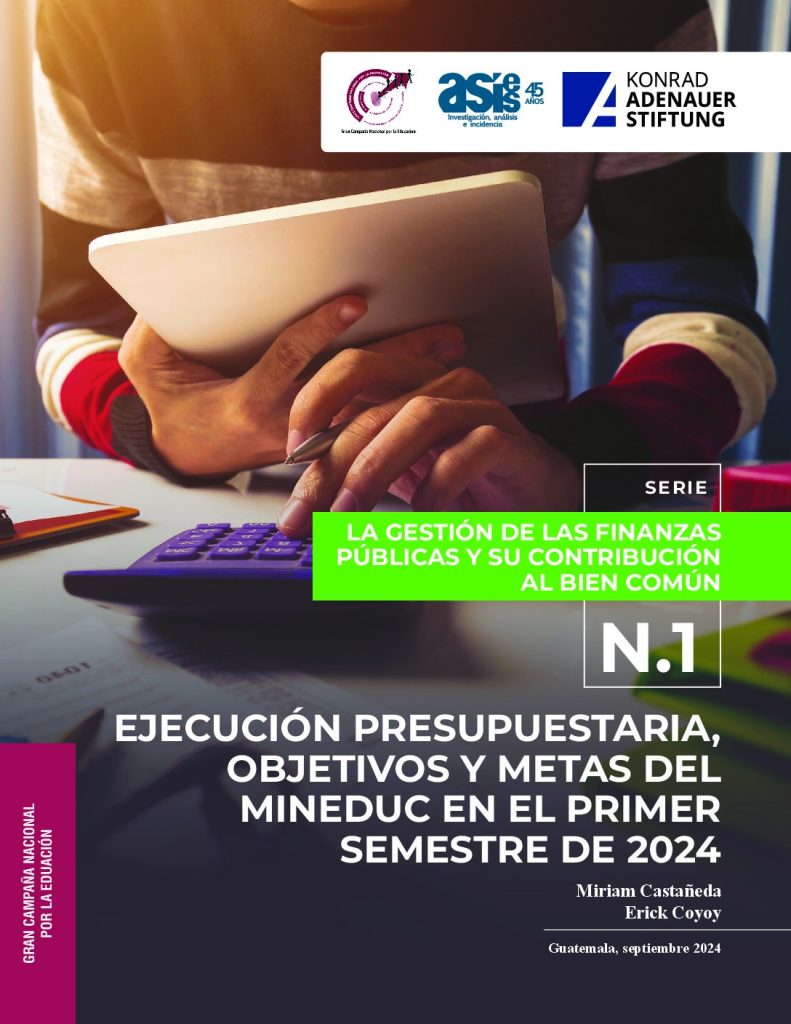 Ejecución presupuestaria, objetivos y metas del MINEDUC en el primer semestre de 2024