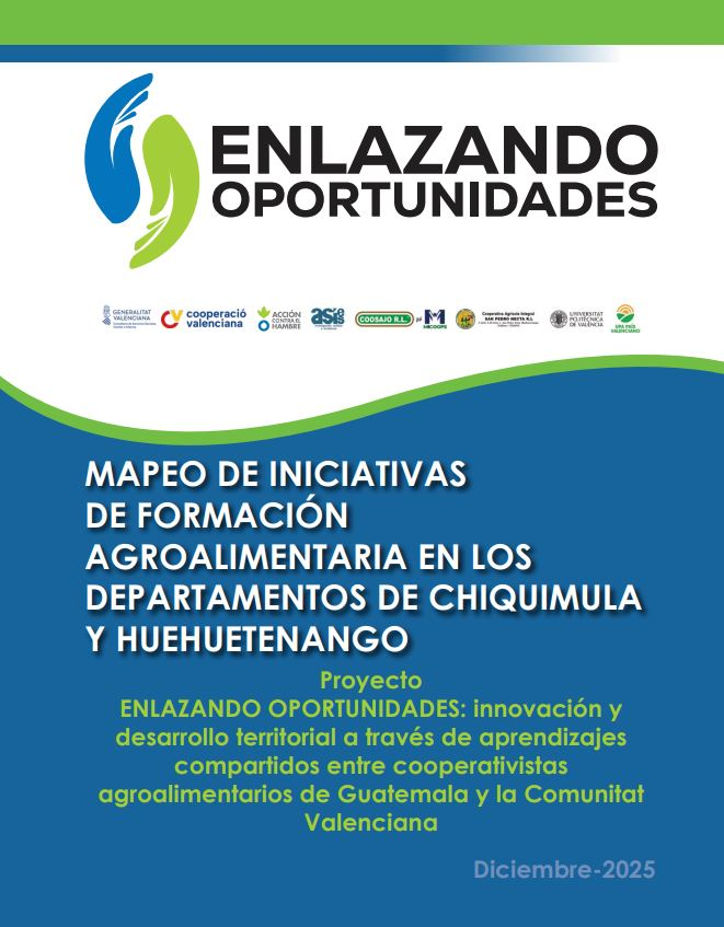 Mapeo de iniciativas de formación agroalimentaria en los departamentos de Chiquimula y Huehuetenango